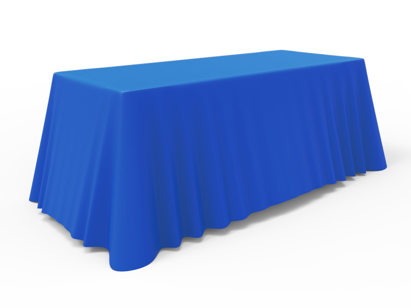 6ft Blank Loose Table Throw