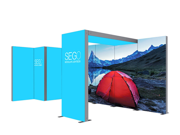 portable Backdrop displays for trade shows