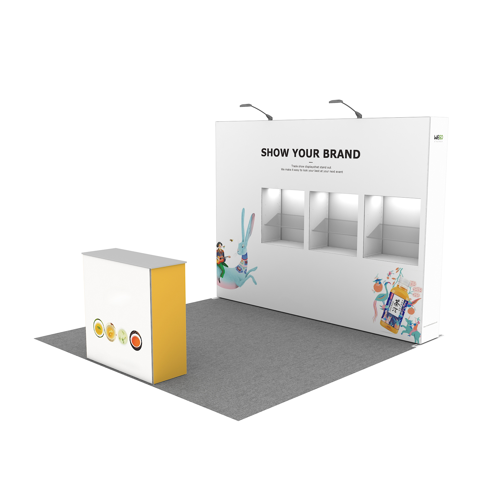 trade show product display stands 2-no logo