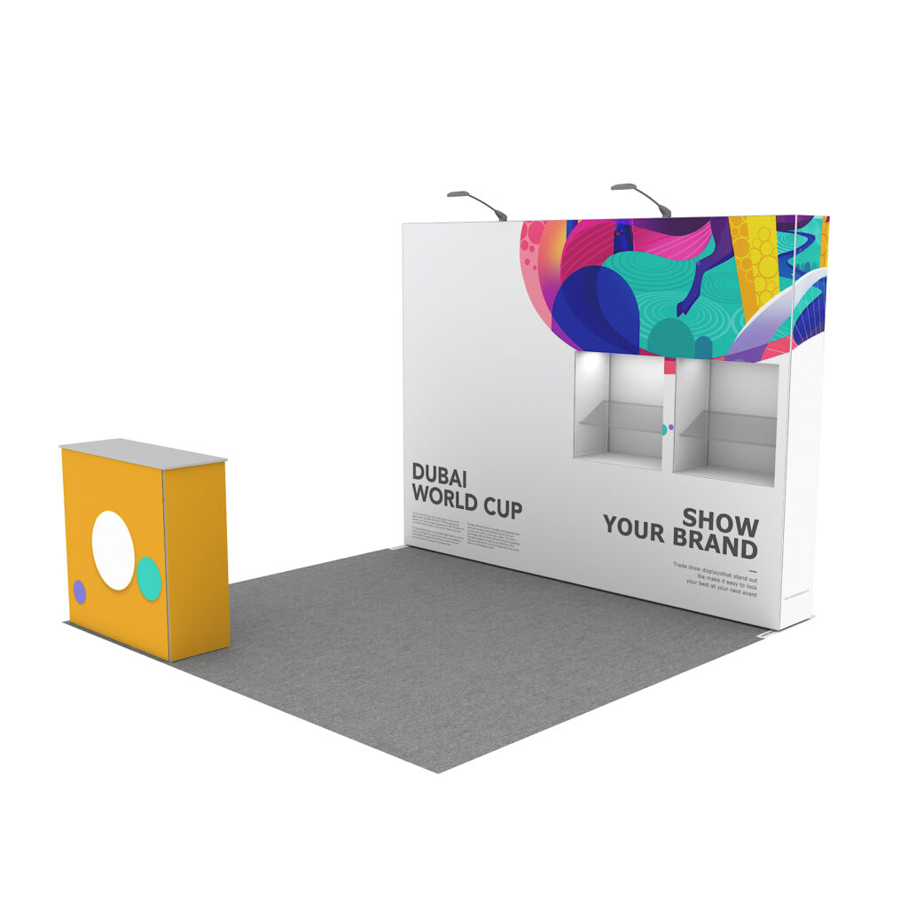 10x10 Pop Up Booth package xp-030322006