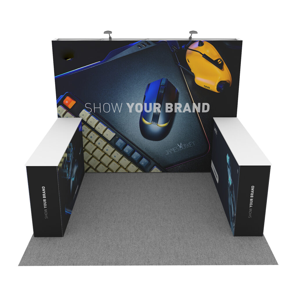 10x10 Pop Up Booth package xp-030322008