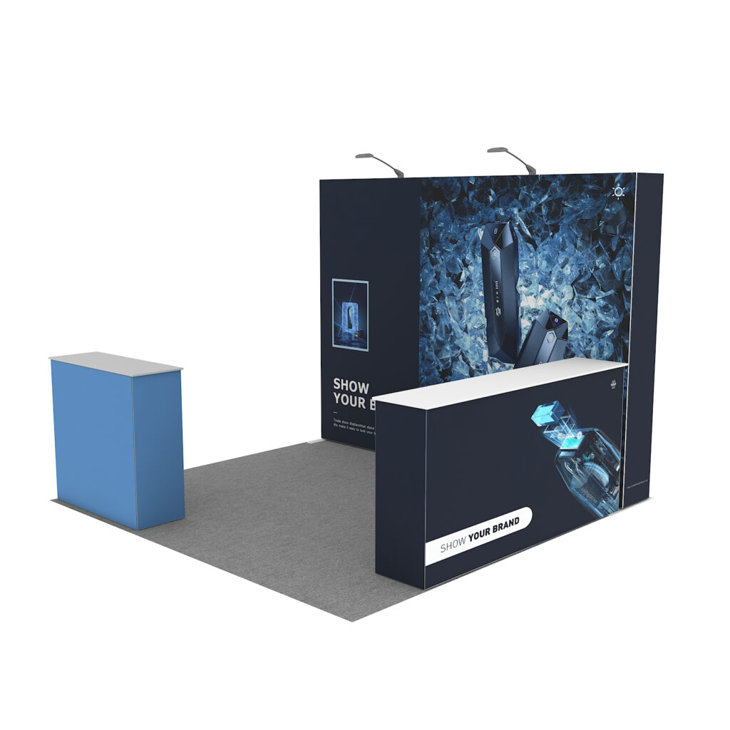 10x10 Pop Up Booth package xp-030322009