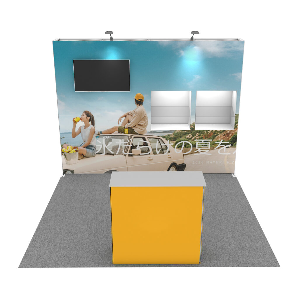 10x10 Pop Up Booth pack xp-030322010